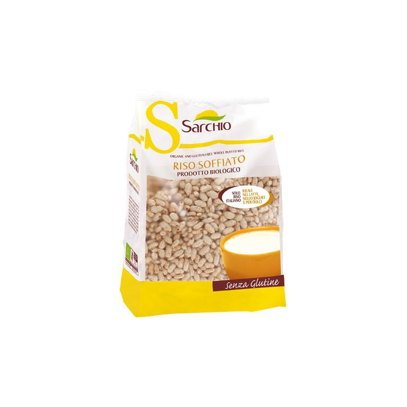 ARROZ HINCHADO INTEGRAL SIN GLUTEN BOLSA 200g